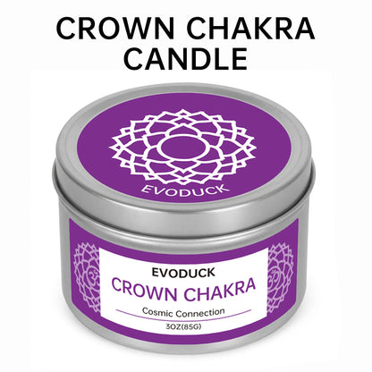 Throat Chakra Peppermint Scented Candle – Spiritual Healing Gift Box for Women & Men | Valentine’s, Birthday & Anniversary