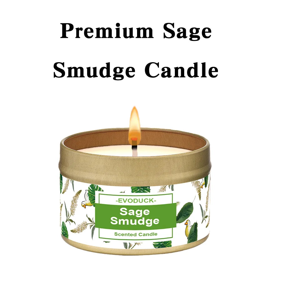 Premium Palo Santo Scented Candle – Energy Cleansing & Meditation Gift for Women