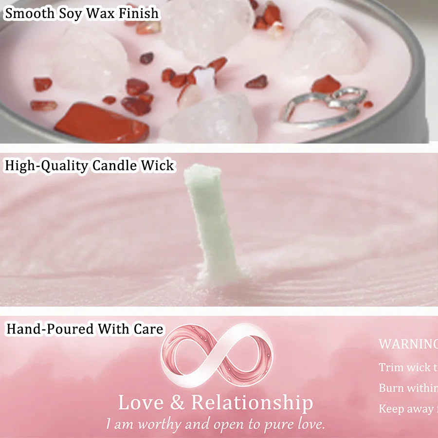 3oz Law of Attraction Love Manifestation Candle – Energy Boosting Gift