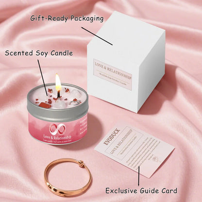 3oz Law of Attraction Love Manifestation Candle – Energy Boosting Gift