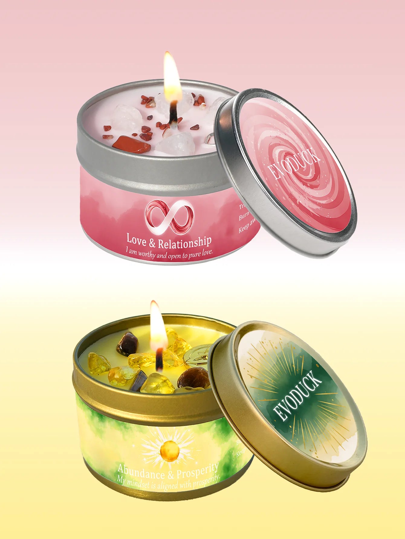 3oz Law of Attraction Love Manifestation Candle – Energy Boosting Gift